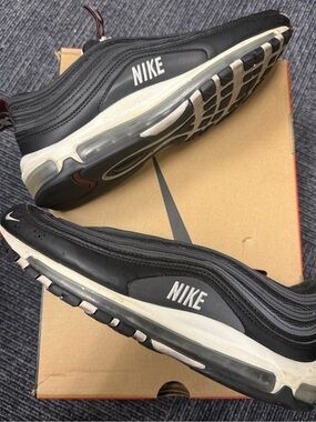 Nike Air Max 97 Overbranding Black - & White Air Max-Style Sneakers